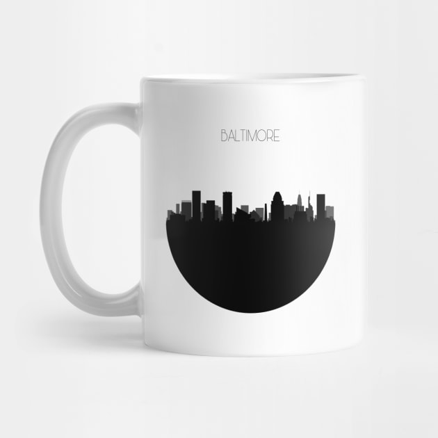 Baltimore Skyline by inspirowl